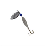 Lingurita rotativa pentru pescuit, Regal Fish, model 8026, 12 grame, culoare argintiu